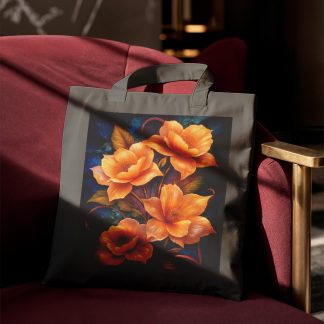 Luminous Blooms Tote Bag