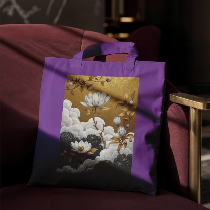 Golden Bloom Tote Bag