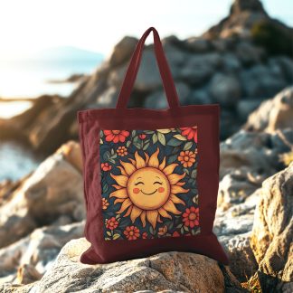 Happy Sun Tote Bag