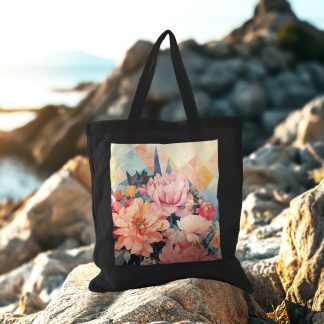 Floral Prism Classic Tote Bag